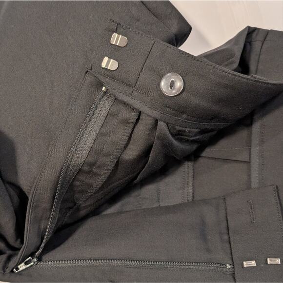 Joe's Jeans X Dani Michelle The Brody Wide Leg Trousers Black Size 6 Pants - Picture 9 of 9